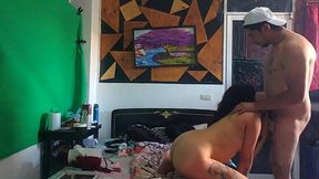 LA PONGO A MAMAR VERGA MIENTRAS ESCUCHAMOS CARTEL DE SANTA