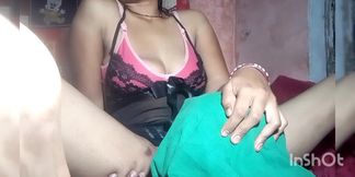 Indian Wife Husband Porn Video of Wife's Pussy Being Sucked and Fucked in Doggy Style on Diwali