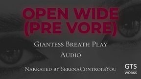 Open Wide - Giantess Mouth Play Brat Tamer - Breath Humiliation - Tiny POV by GTS Works