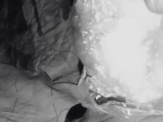 black and white cock starts small and ends big- penetrating heterosexual plastic vagina all the milk