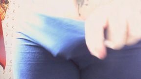 dirty swollen diaper while i cook