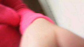 dirty swollen diaper while i cook