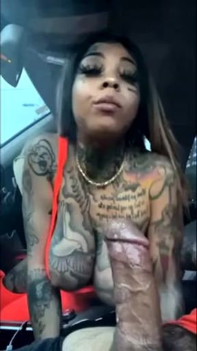 Tatted Car Head