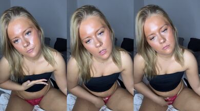 Swedish blonde 18yo nasty dirty talk you can hear