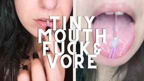 Tiny Fucks Giant Girlfriends Wet Mouth