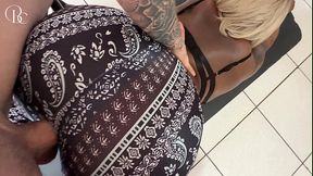 Gym Session Turned Into a Fuck Session Through a Hole in Her Forbidden Pants