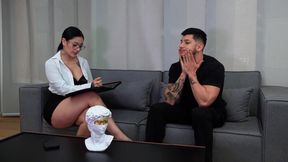 Teacher Culona Fucks Her Horny Student and Gets a Shock in His Face