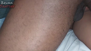 Negao faz sexo selvagem com a bruna e ela gozou muito.