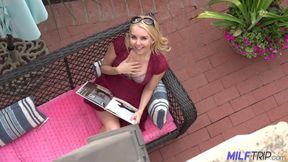 Cheating blonde wife Aaliyah Love enjoys vacation sex