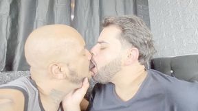WILD KISSES BETWEEN A VERY HOT COUPLE - BY JAMAL SANGENT AND TYSON DANIELS- CLIP 2