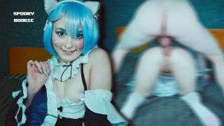 Amateur gros cul Rem de Re: Zero cosplay girl baisée dans le cul par grosse bite