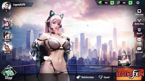 Creampie in the digital world: Raw anime sex with busty SEASONED BEAUTY heroine