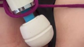 Amateur GF enjoys anal play with toys