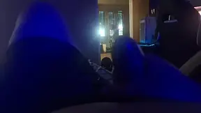 Blinds Up, Door Open! Masturbating While the Cars Go By!