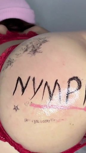 Pounding Hard All the Way to the Bottom of Blair Nymph's Pussy