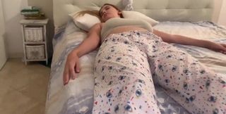 Stepniece Woke up While Fucking Her