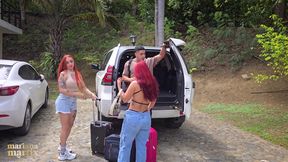 The Martix Walk Chapter I: the Arrival at the Estate Begins with a Rough Trio Featuring Max Betancur &amp; Alejandra Palacios