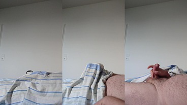 Freiheit für die Morgenlatte im Bett