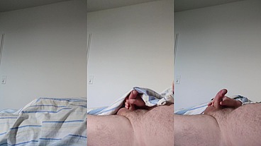 Freiheit für die Morgenlatte im Bett