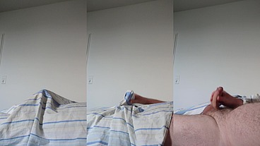 Freiheit für die Morgenlatte im Bett