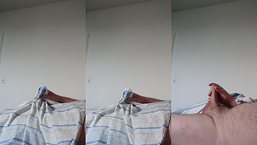 Freiheit für die Morgenlatte im Bett