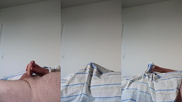 Freiheit für die Morgenlatte im Bett