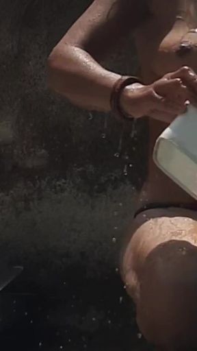 Powerful moment from &quot;Mamaji&amp;#039;s stepdaughter was taking a bath in the open bathroom, the stepbrother saw that the girl&quot;