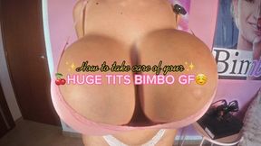 Jessy Bunny - How to take care on your Huge Tit Bimbo Girfriend