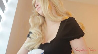 Accidently Falls on my Dick while Cleaning my Room