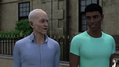 Mature cartoon babes get kinky in 3D action with hot lesbian action