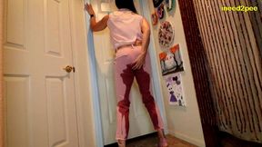 jazmine cruz desperate on both ends peeing pants