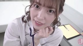 Seductive Doctor Akari: The Temptress in Scrubs