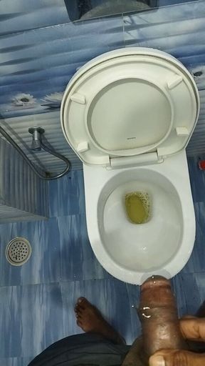 Boy caught taking piss on camera. Huge cock, pierced extreme