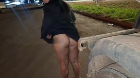 levei minha esposa pro caminhoneiro e peguei o cu gozado depois