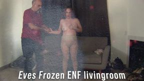 Evangeline gets frozen solid in Livingroom 5
