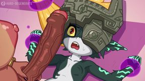 Petite Midna Held Captive by Futanari Cia