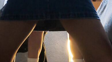 Her blindfolded eyes I spread her legs till I fill her every inch deep