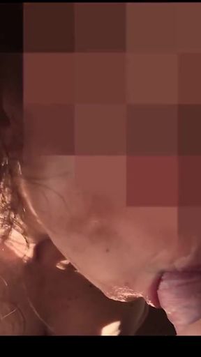 Married Wife in Pajamas Calls Friend to Bedroom While Masturbating - Gets Eaten, Blowjob &amp; Cum in Mouth   Clip 3
