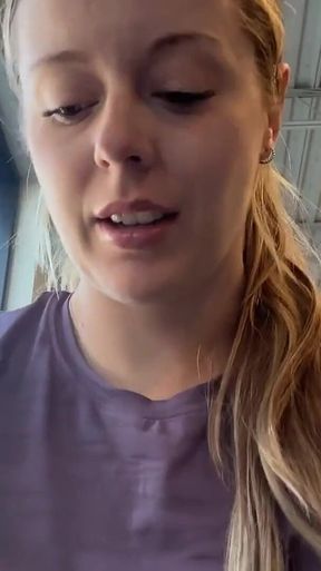 Nadia Foxx Lush! to the Gym and a Drive Thru Omg I Came on the Stairmaster!!