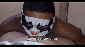 Gozar na minha buceta pro corno limpar