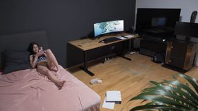 They Fuck Like Rabbits - Brunette Teen Loves It Rough