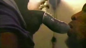 Vintage porn.Ebony fuck in sox