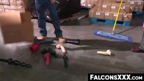 FalconsXXX.com - Mike de Marko railing Sebastian Kross with powerful raw strokes
