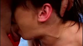 Horny MILF gets double penetrated by two studs cocks