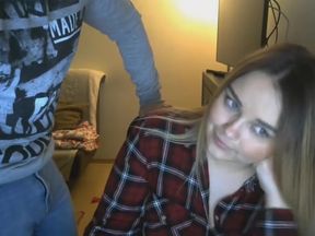 Cam girl sister gets caught by brother and gets a surprise