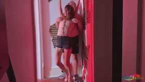 Tickling Zura Moonleaf in the Corner Pt1