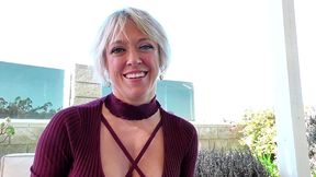 dee williams tit fucks mike hunt after blowjob in stockings