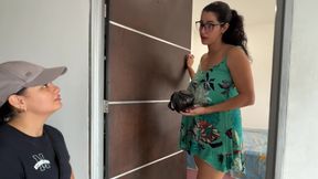 Strange fucks me very hard, ties me up, dominates me and cums inside me!