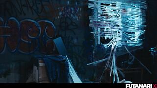 Futa Anime Bbw Girl Possessed by Sex Demon Turns Into Horny Shemale And Facefucks Cute Blonde