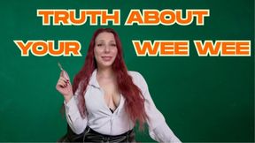 Truth about your wee wee